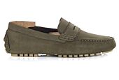 Mocassin Homme Nubuck Kaki - FERGUSON