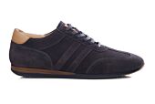 Sneaker ville homme en velours charbon - BOCKARA