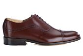 Richelieu homme Marron semelle cuir - CORBY