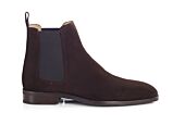 Chelsea boots homme - Velours Brun - STANHIGH GOMME