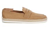 Mocassin Homme en Velours Camel - MUNTIRI