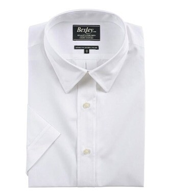 Chemise blanche en coton - Poche poitrine - ALBERT MC