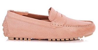 Mocassin Homme Velours Rose - FERGUSON