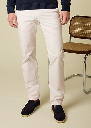 Pantalon chino homme Rose Pâle - KYRK