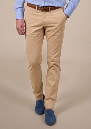 Pantalon chino homme Beige Foncé - KYRK