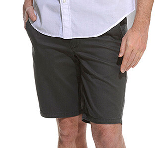 Bermuda chino homme Réglisse - LARRY