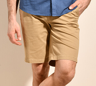 Bermuda chino homme Désert - BARRY