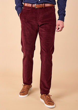 Pantalon Chino - Bordeaux - NORMAN