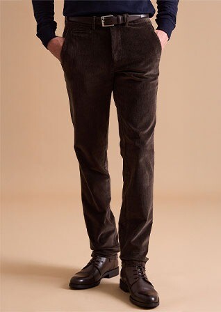 Pantalon Chino Brun - NORMAN