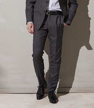 Pantalon de costume homme Gris Moyen - LAZARE