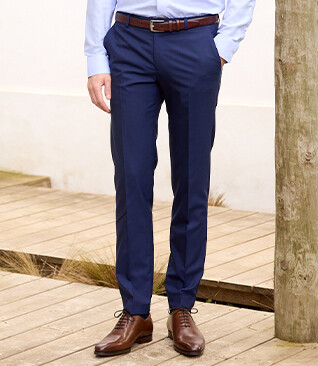 Pantalon de costume homme Marine II - LAZARE