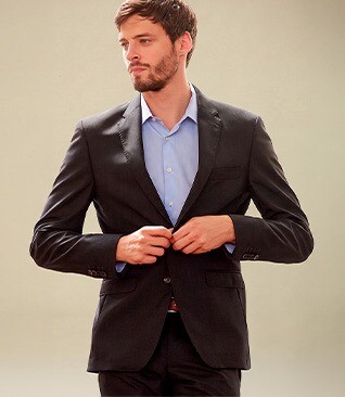 Veste de costume Lazare Gris Anthracite - LAZARE