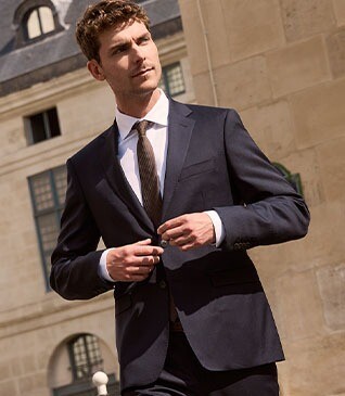 Veste de costume homme Bleu Marine - LAZARE