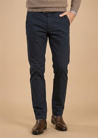 Pantalon chino homme Navy Foncé - NIGEL II