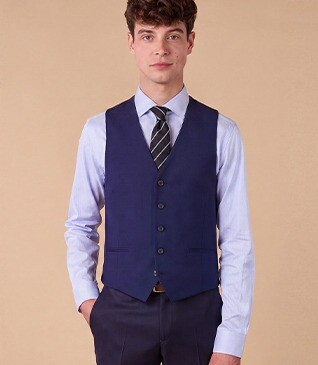 Gilet de costume homme - Marine II - LAZARE