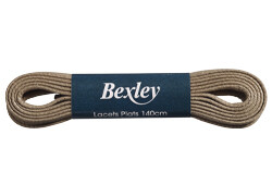 1 paire de lacets Taupe pour sneakers montantes