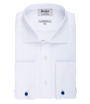 Chemise Blanche à boutons de manchettes - OTELLO