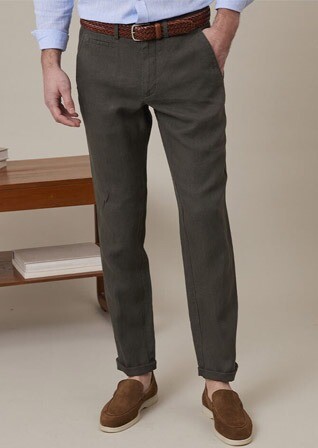 Pantalon chino homme Olive foncé - KYLSON