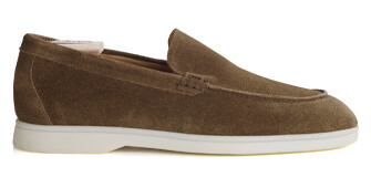 Mocassin homme - Velours Chamois - MANASOTA III