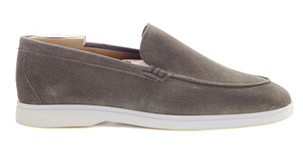 Mocassin homme - Velours Kaki - MANASOTA III