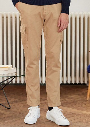 Pantalon cargo homme Camel - KEANAN II