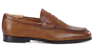 Mocassin homme Gold Patiné - DERYBROOK