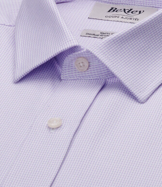Chemise homme parme en twill effet chiné - SYLVÉNIAS