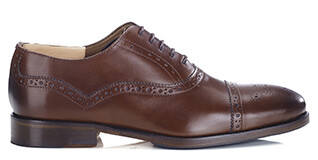 Richelieu homme Cognac Patiné - GRACKOTT