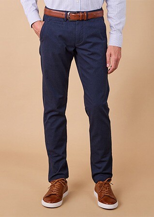 Chino Homme - Chevron Navy - JORDEN