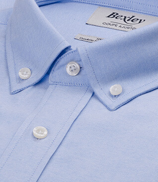 Chemise Oxford homme - Bleu Ciel - BRADFORD III
