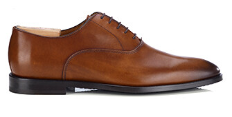 Richelieu homme gold patiné - silhouette élancée - DUKESTOWN