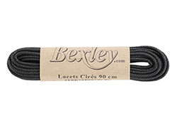 3 paires de lacets Noirs pour bottines