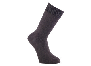 Chaussettes homme épaisses coton Marron Foncé