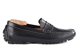 Mocassin été homme cuir Noir - FERGUSON