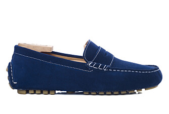 Mocassin été homme Velours Indigo - FERGUSON