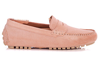 Mocassin été homme Velours Rose - FERGUSON