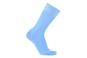 Chaussettes homme fines coton Bleu Ciel