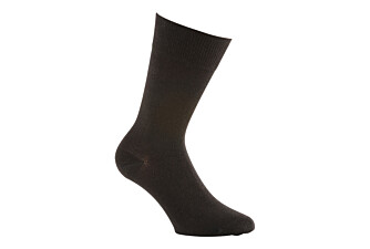 Chaussettes homme fines coton Marron