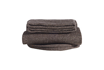 Chaussettes homme fines coton Chocolat chiné