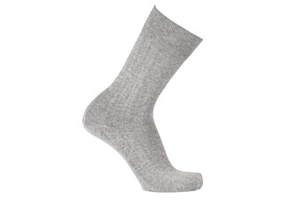 Chaussettes homme fines coton Gris Clair Chiné