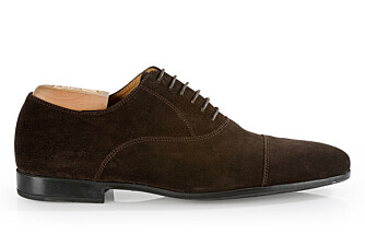Richelieu homme Velours Brun semelle gomme - LENNOX GOMME URBAN