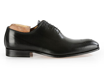 Richelieu homme Noir semelle cuir - THORNBURY