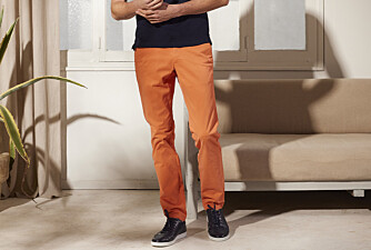 Pantalon chino homme Orange givré - KYRK
