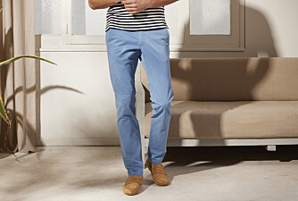 Pantalon chino homme Bleu givré - KYRK
