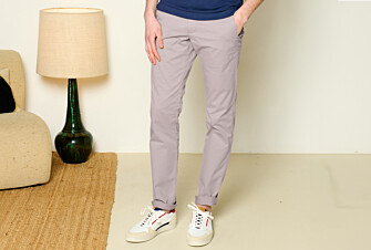 Pantalon chino homme Greige Foncé - KYRK