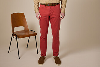 Pantalon chino homme Rouge Brique - KYRK