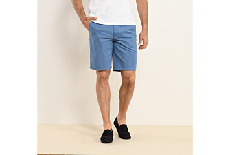 Bermuda chino homme Bleu Moyen - BARRY