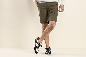 Bermuda chino homme Taupe Foncé - BARRY