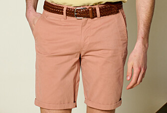 Bermuda chino homme vieux Rose - BARRY