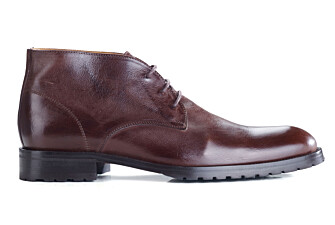 Desert boots homme Chocolat Patiné - WARWICK GOMME